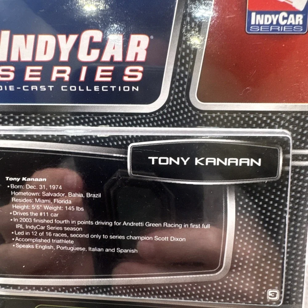RARE Greenlight IndyCar Series Tony Kanaan Honda7/11 big glup slushy pop culture